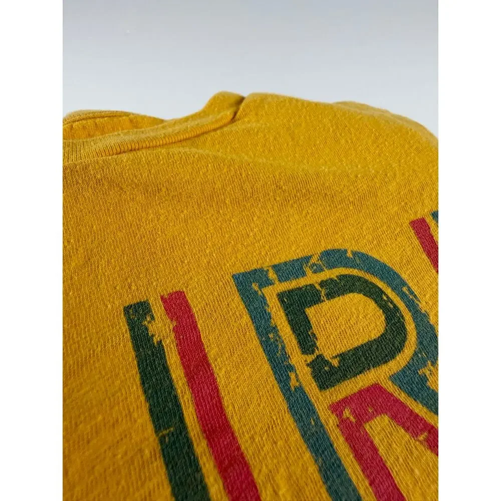 Peek Curious Graphic T-Shirt Yellow Short Sleeve Tee Size 6/7